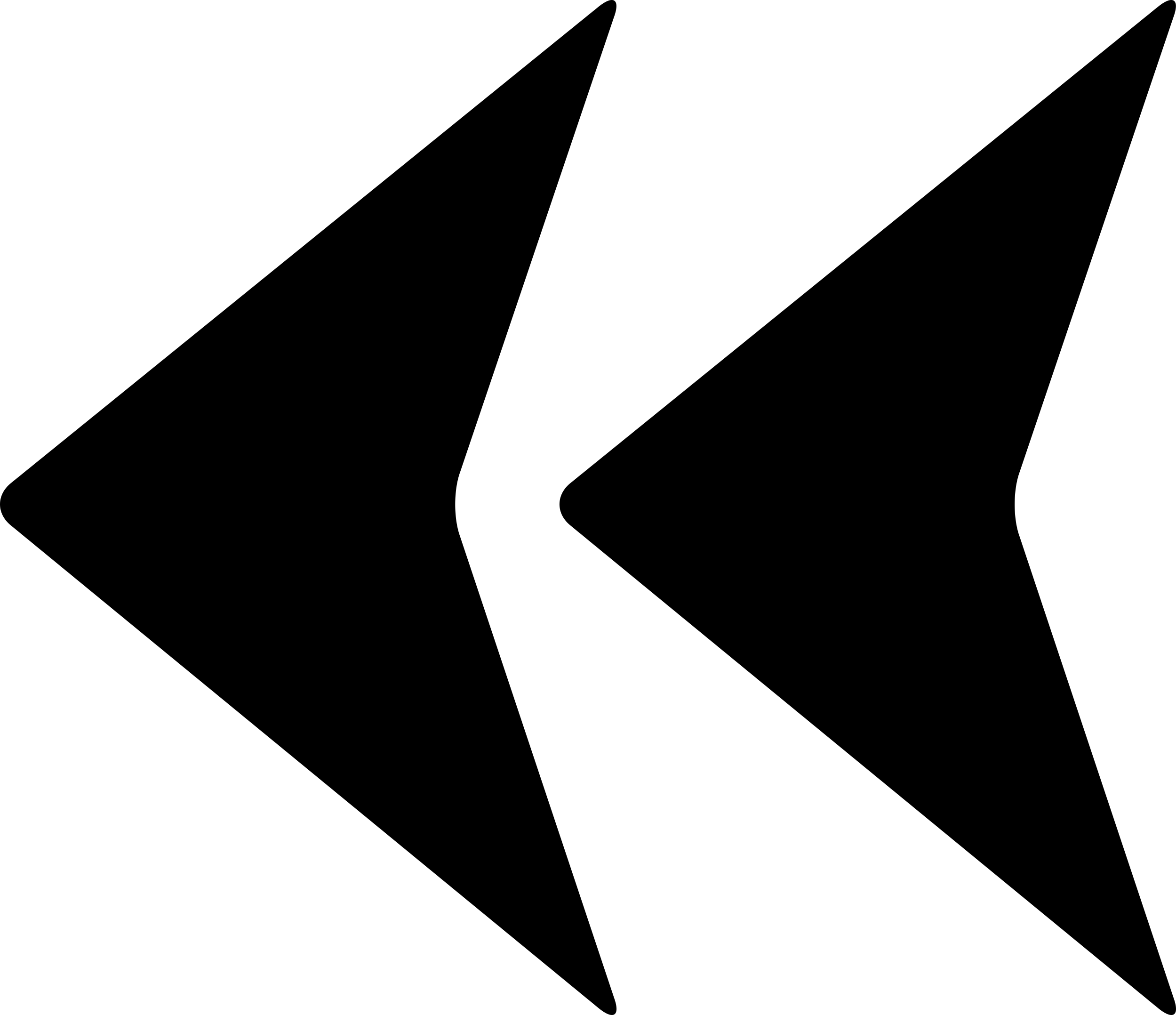 Double Arrowhead Pointing To Left Outline Svg File Free Vectors